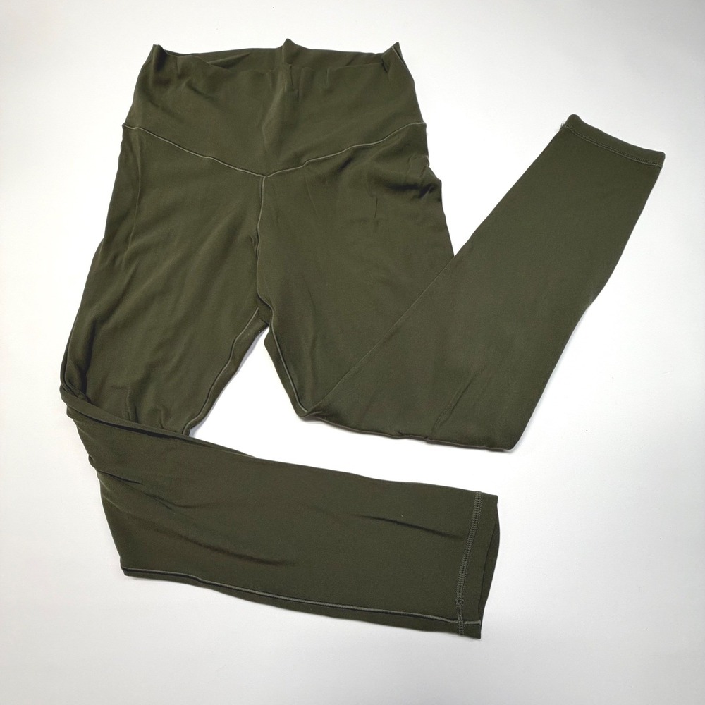 OFFLINE by‎ Aerie Real Me Leggings L Olive Green 7/8 High Rise
